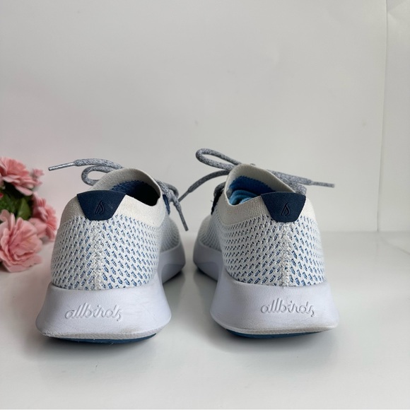 Allbirds Tree Dasher TD 2 Blizzard/Hazy Cobalt Sneakers